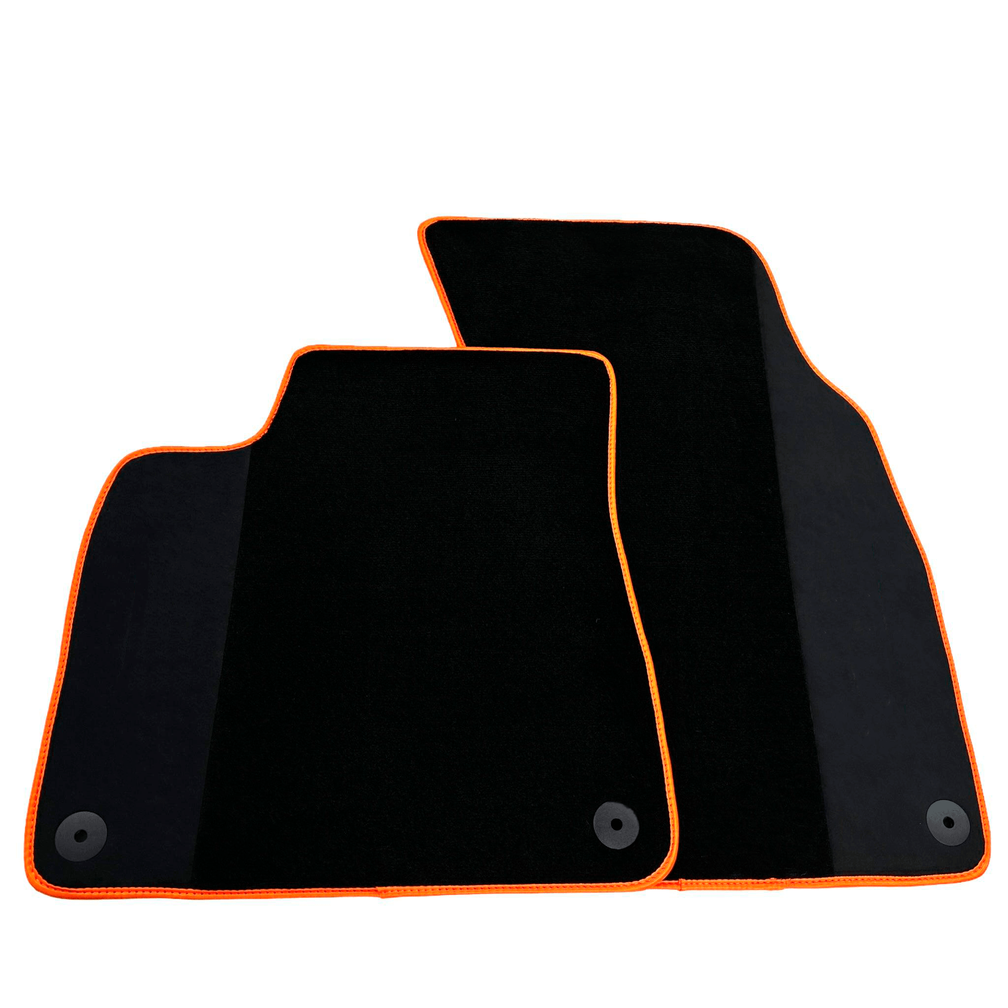 Customizable Black Floor Mats For Lamborghini Urus With Alcantara Leather - AutoWin