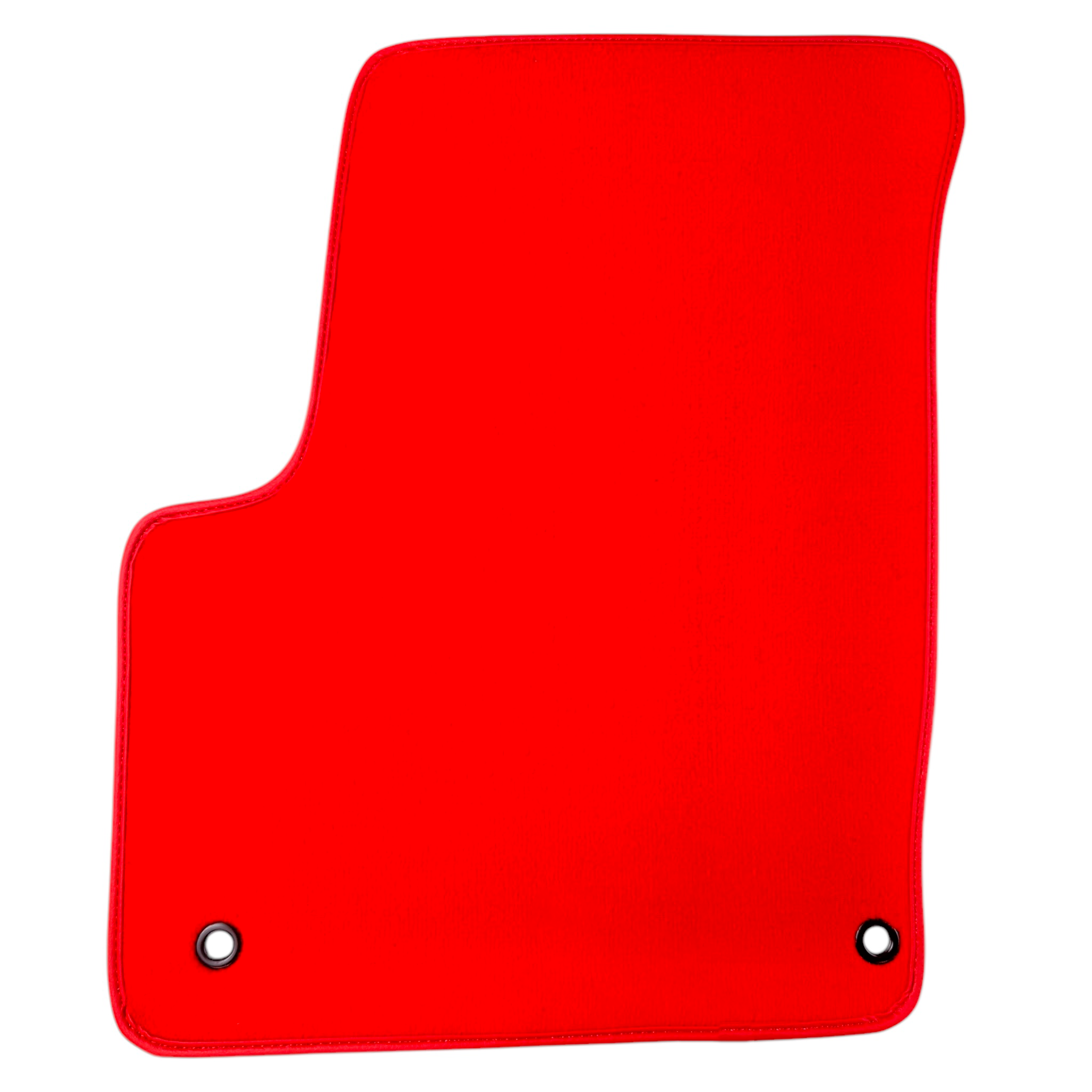 Red Floor Mats for Jeep Renegade (2014-2018) Distance Fixing Points Co-Driver 20 cm | AutoWin