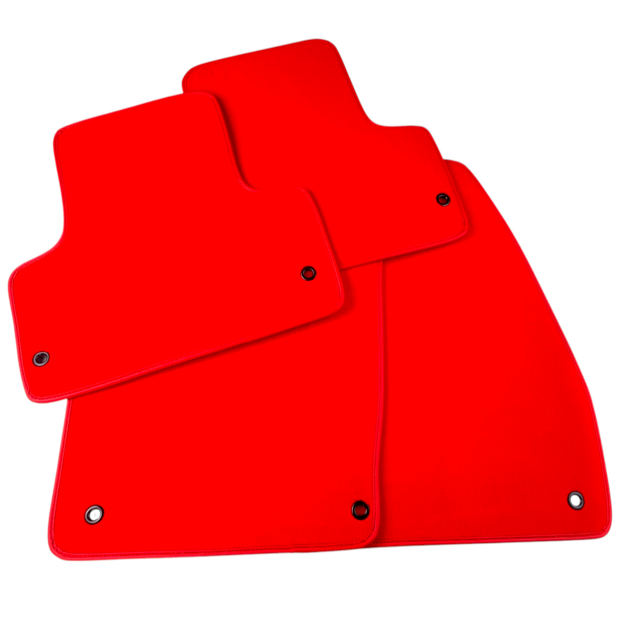 Red Floor Mats for Jeep Avenger (2023-2024) Electric | AutoWin