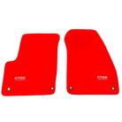 Red Floor Mats for Jeep Grand Cherokee Trackhawk (2018-2021) by ER56 Design