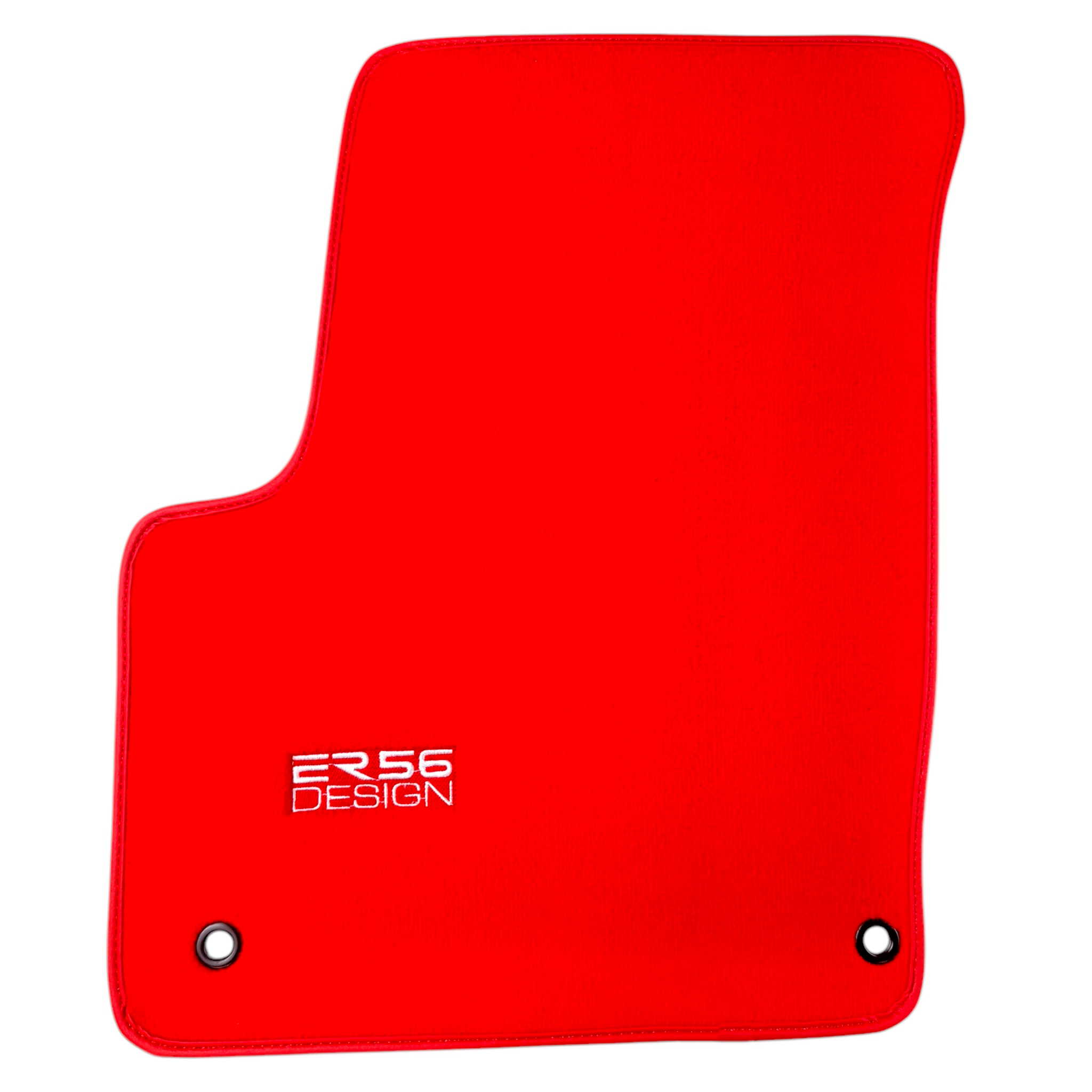 Red Floor Mats for Jeep Commander (2006-2010) by ER56 Design