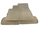 Beige Mats For BMW 3 Series E36 Convertible With M Package - AutoWin