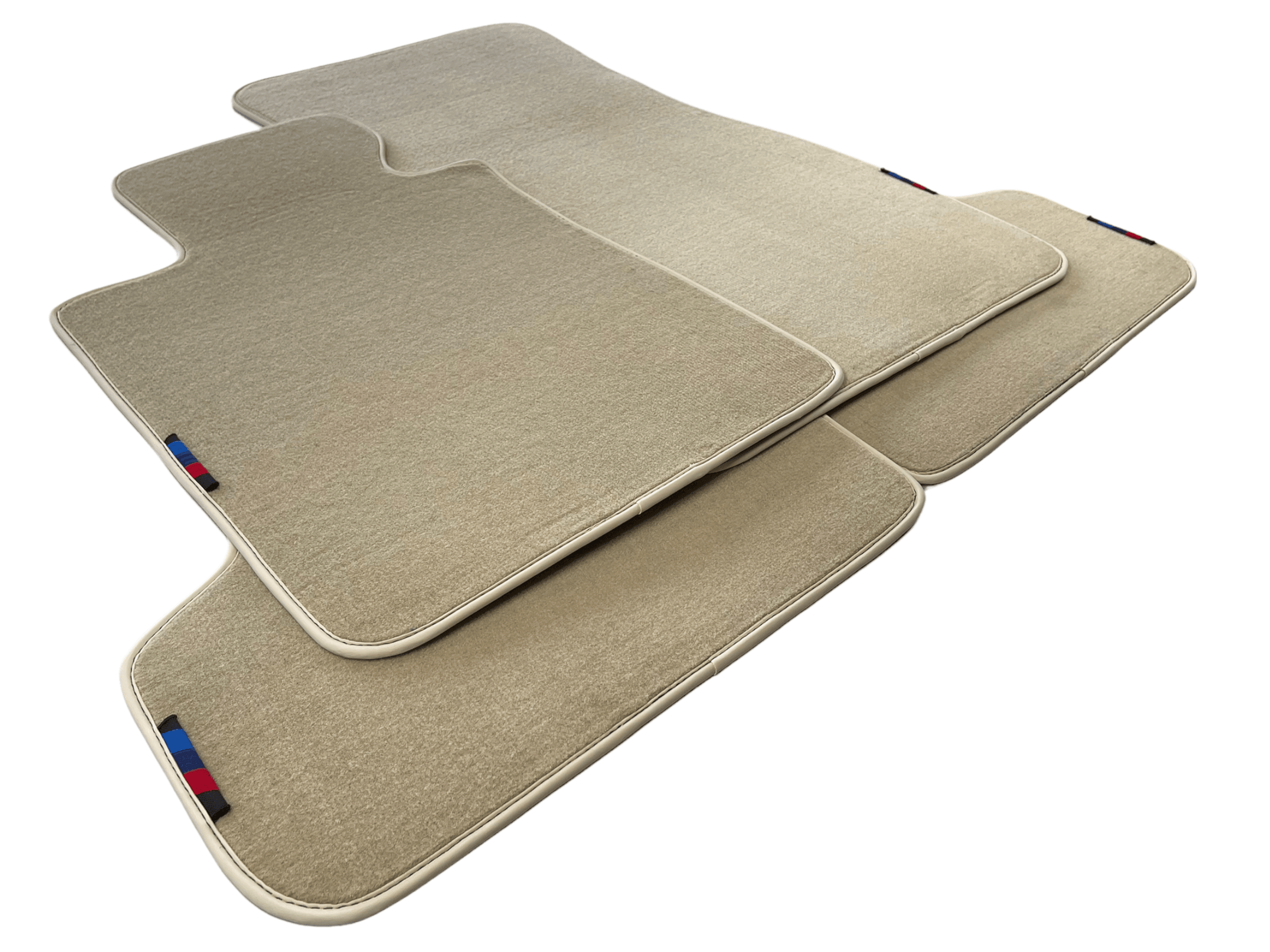 Beige Mats For BMW 3 Series E46 Convertible With M Package - AutoWin