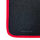 Black Floor Mats For BMW 7 Series E38 Long | Fighter Jet Edition