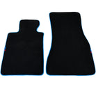 Black Floor Mats For BMW 7 Series E38 Long | Fighter Jet Edition