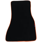 Black Floor Mats For BMW M5 E60 | Orange Trim