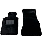 Black Sheepskin Floor Mats For BMW M4 G83 Convertible ER56 Design