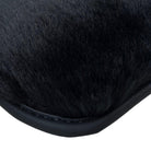 Black Sheepskin Floor Mats For BMW M6 E63 Coupe ER56 Design