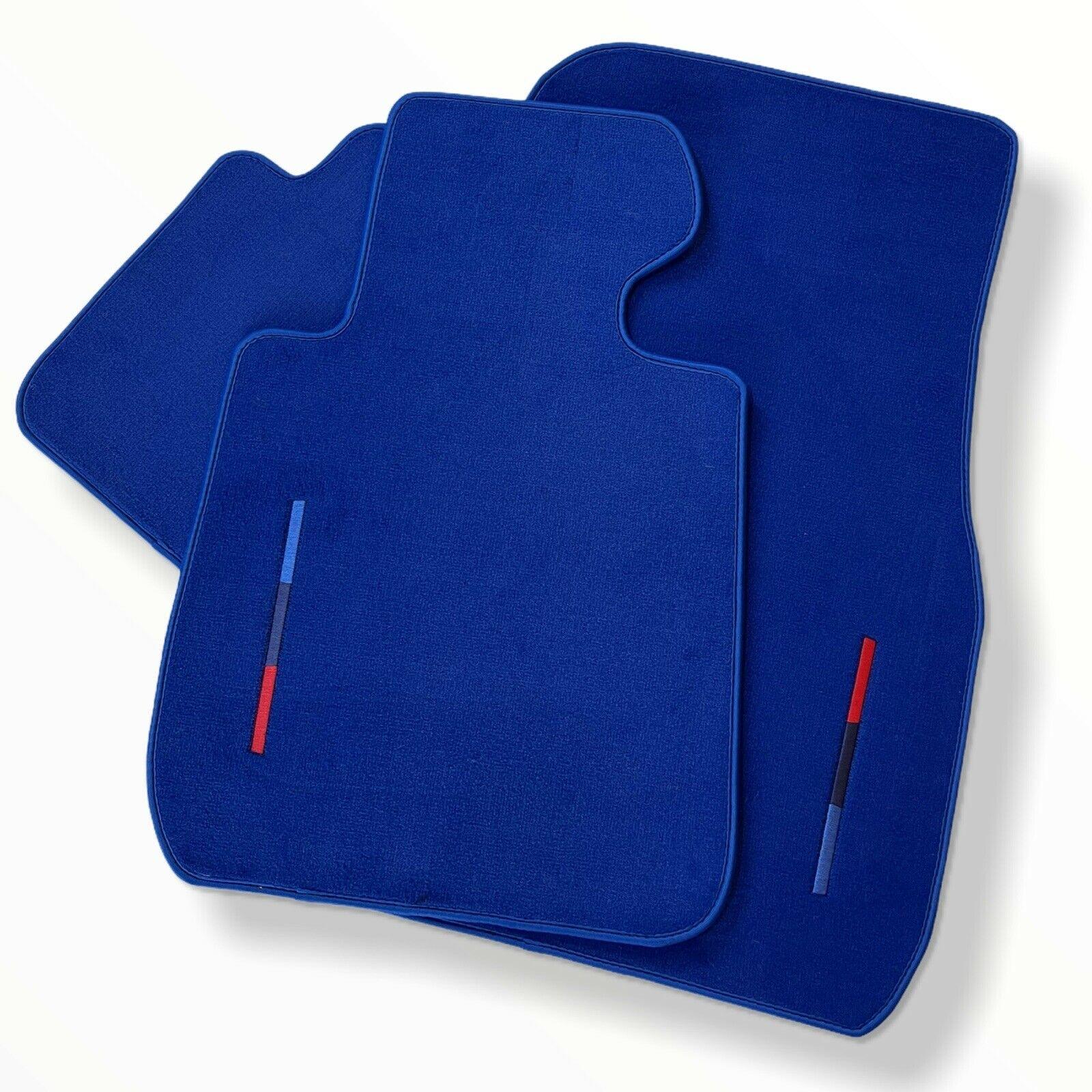 Blue Floor Mats For BMW 8 Series G14 With M Package - AutoWin