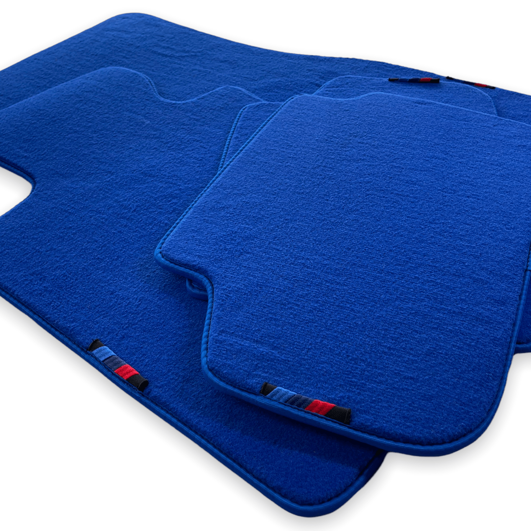 Blue Floor Mats For BMW M4 Series F83 With M Package - AutoWin