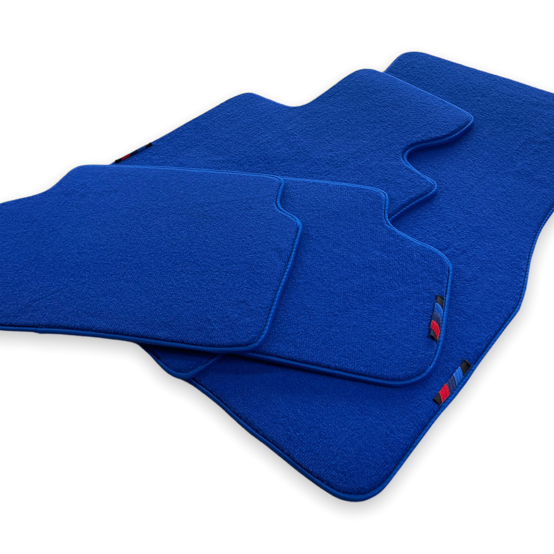 Blue Floor Mats For BMW M5 Series F90 With M Package - AutoWin