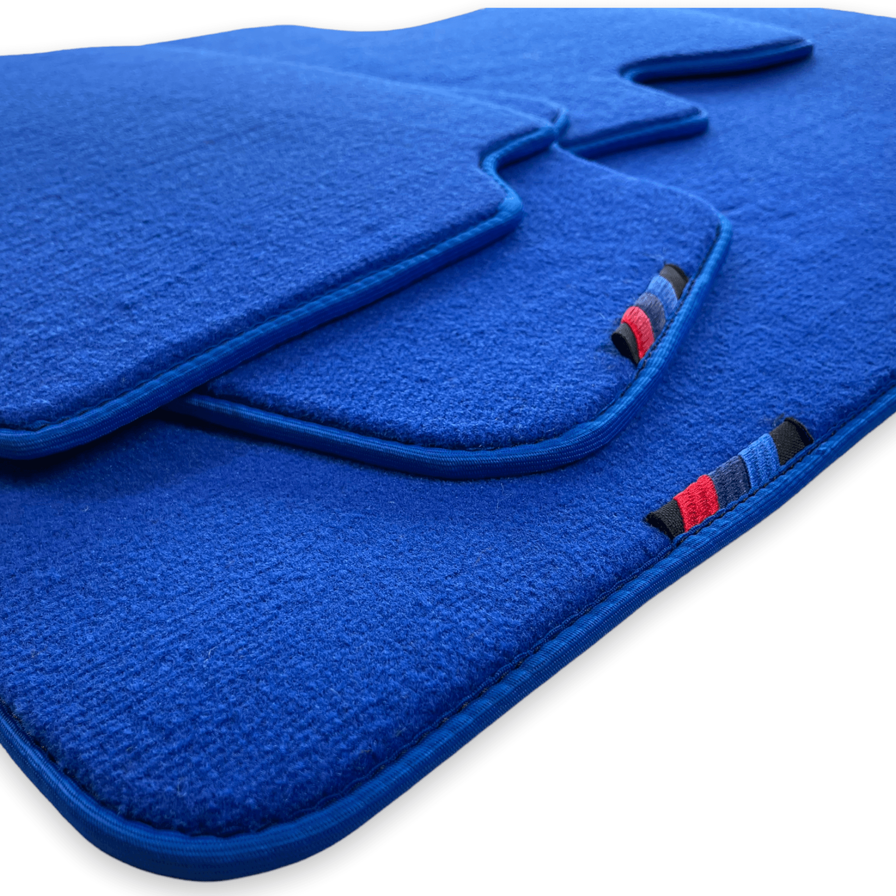 Blue Floor Mats For BMW X3 Series G01 With M Package - AutoWin
