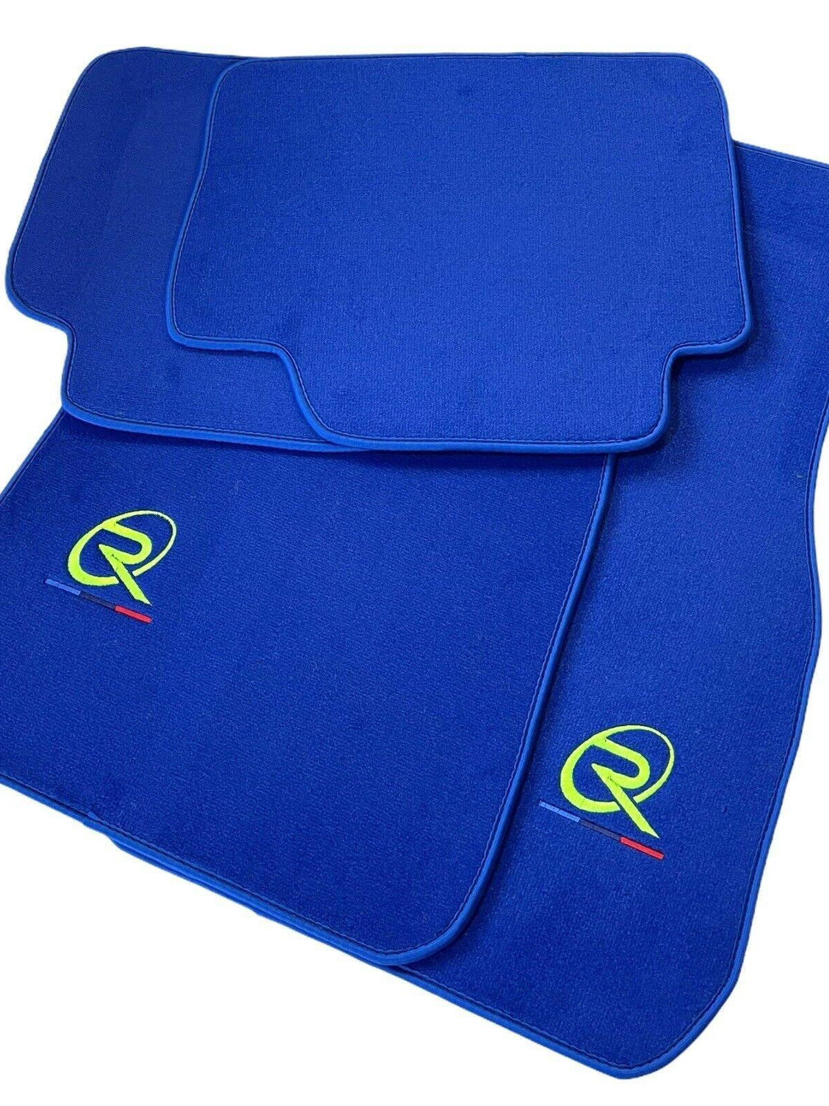 Blue Mats For BMW 2 Series F23 Convertible Tailored Set Perfect Fit - AutoWin