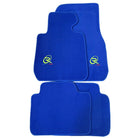 Blue Mats For BMW 6 Series E24 Coupe Tailored Set Perfect Fit - AutoWin