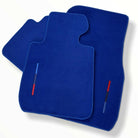 Blue Mats For BMW 6 Series E24 Coupe With M Package - AutoWin