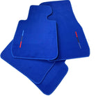 Blue Mats For BMW 6 Series E24 Coupe With M Package - AutoWin