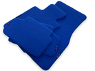 Blue Mats For BMW 7 Series E32 With M Package - AutoWin