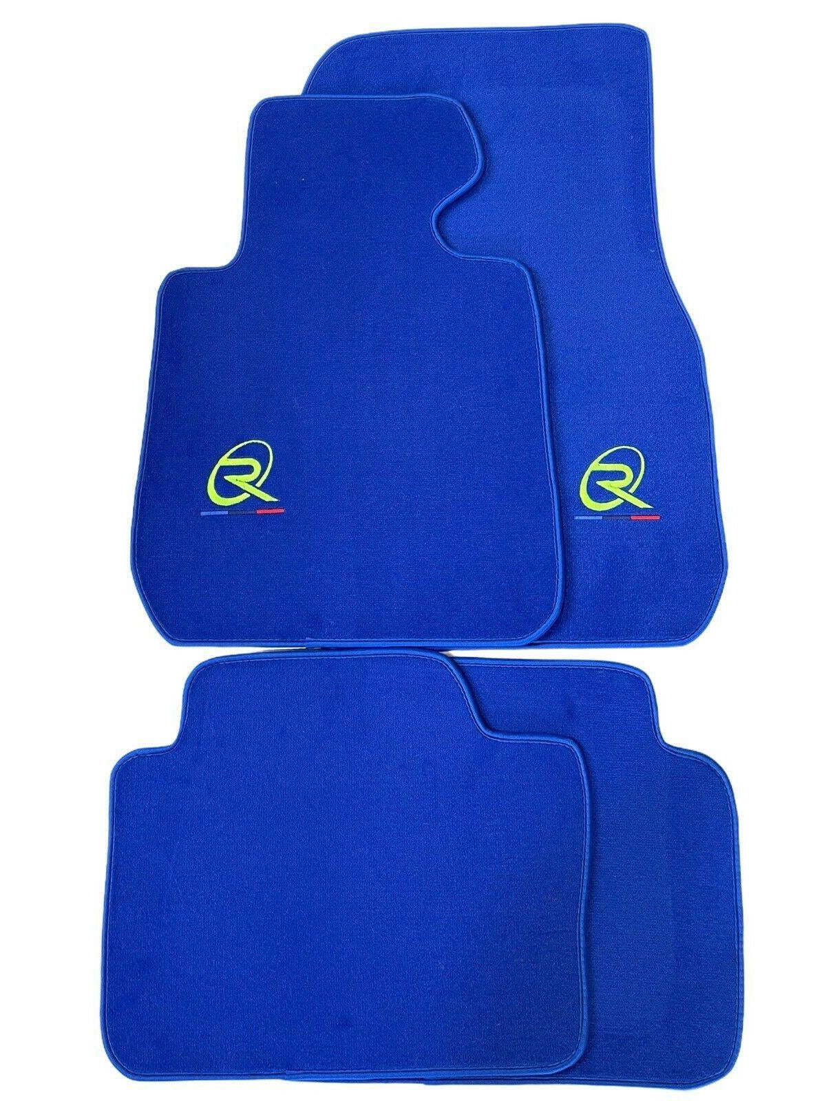 Blue Mats For BMW X5M F85 SUV Tailored Set Perfect Fit - AutoWin