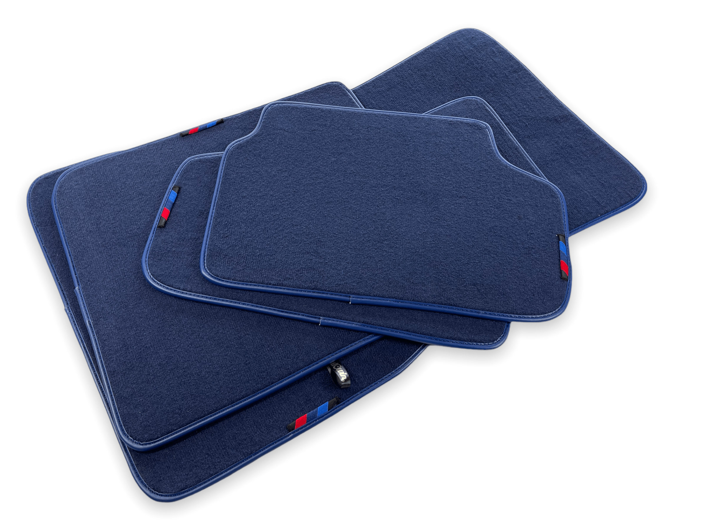 Dark Blue Floor Mats For BMW X5 Series E53 With M Package - AutoWin