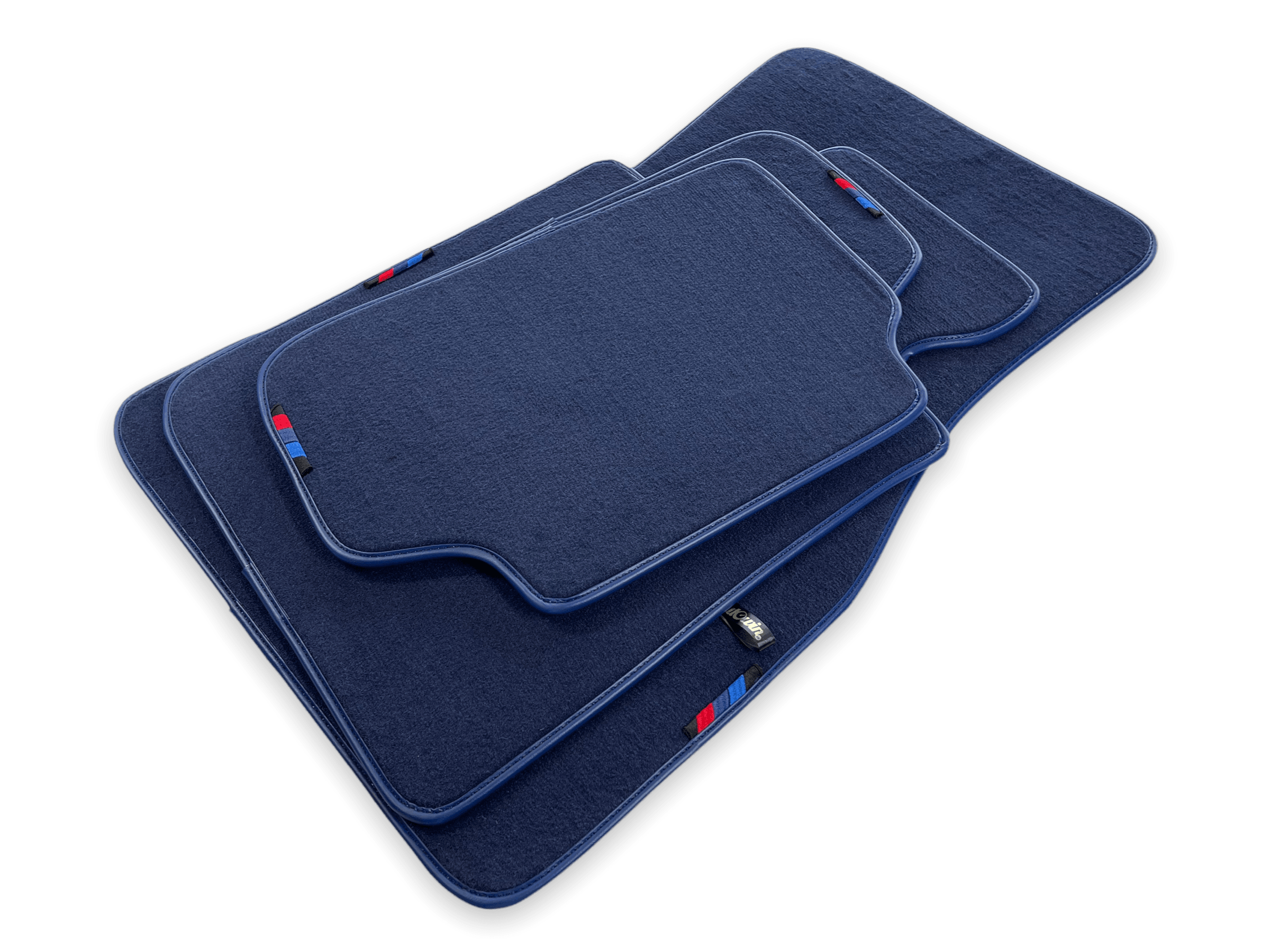 Dark Blue Mats For BMW 7 Series E38 With M Package - AutoWin