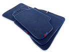 Dark Blue Mats For BMW M3 E46 With M Package - AutoWin