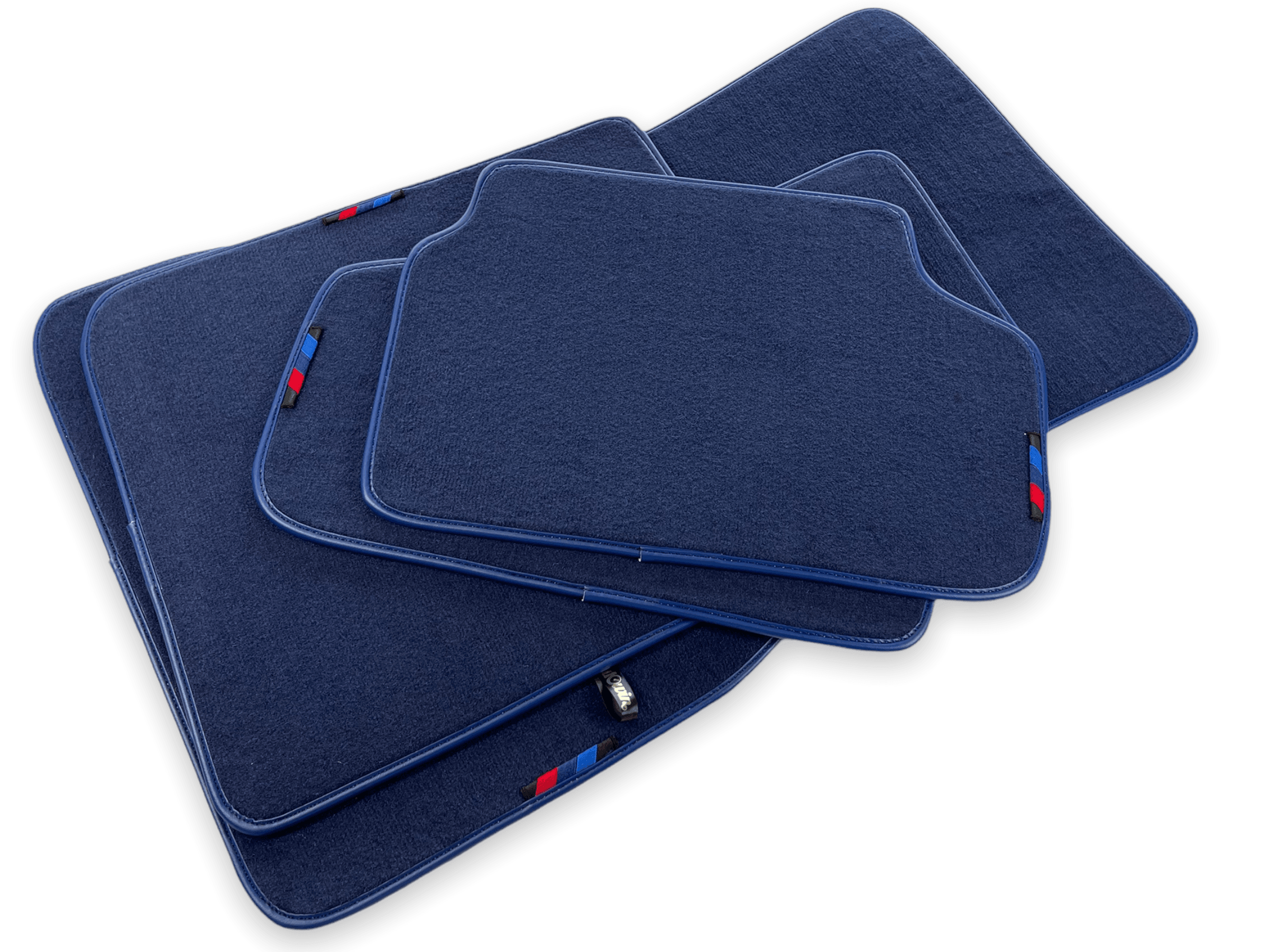 Dark Blue Mats For BMW M3 G80 With M Package - AutoWin