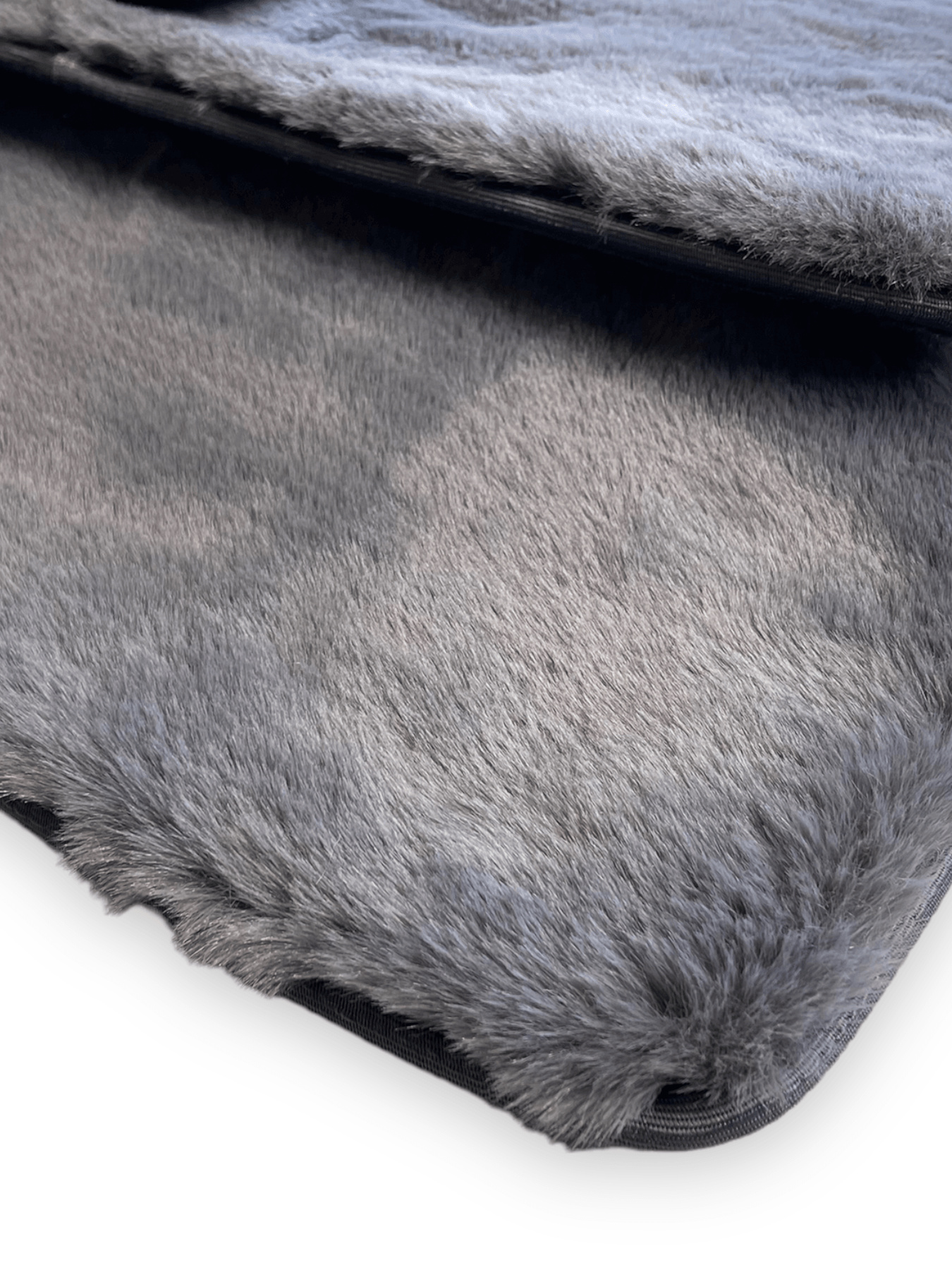 Dark Gray Sheepskin Floor Mats For Rolls Royce Cullinan Rr31 2018-2023 Er56 Design Brand - AutoWin