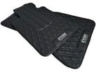 Floor Mats For BMW 5 Series E61 Wagon Black Leather Er56 Design - AutoWin