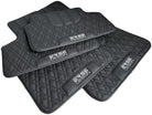 Floor Mats For BMW M5 E39 Black Leather Er56 Design - AutoWin