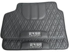 Floor Mats For BMW X6M E71 SUV Black Leather Er56 Design - AutoWin