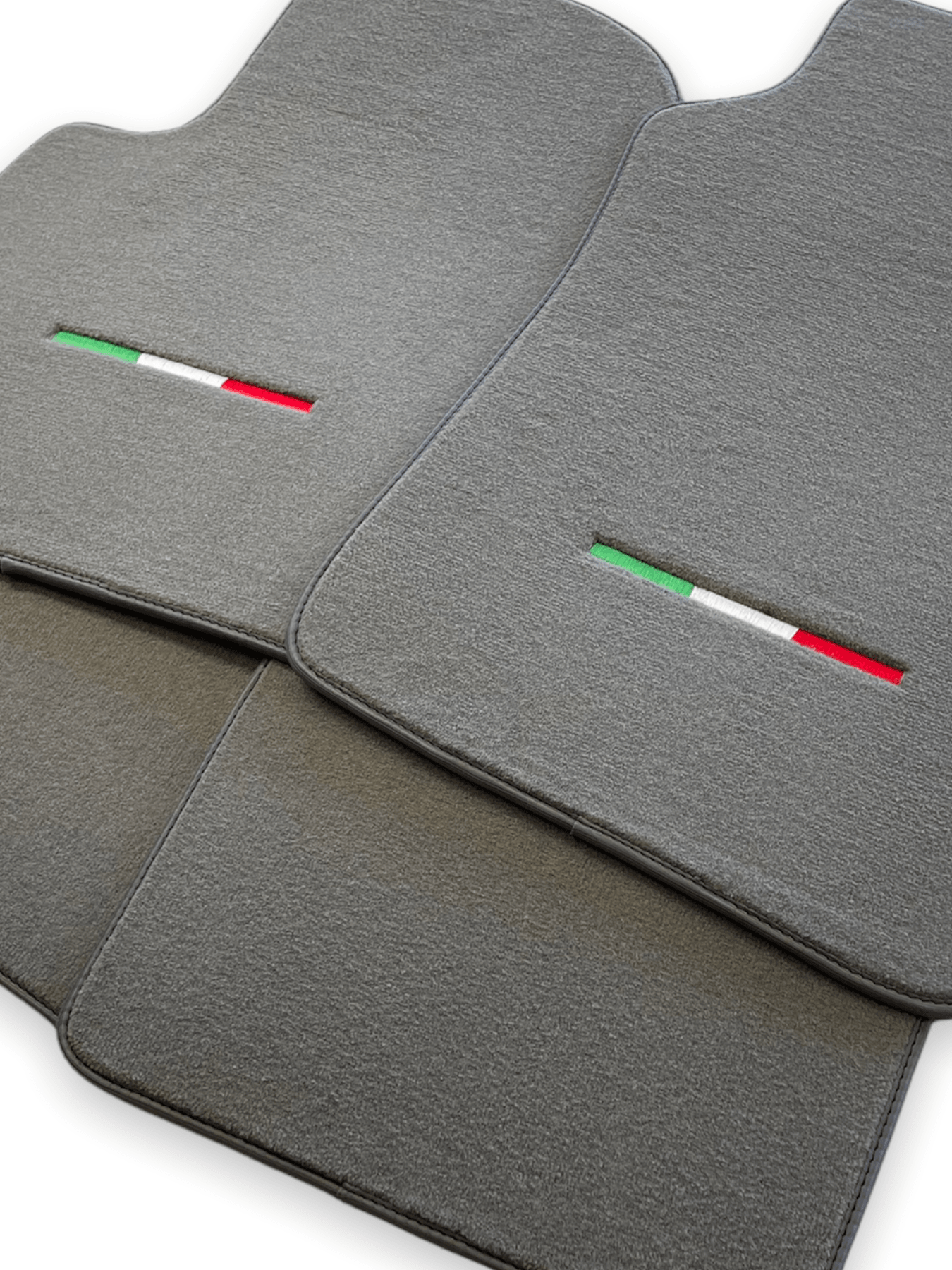 Floor Mats For Fiat 500 2008-2019 Gray Color - AutoWin