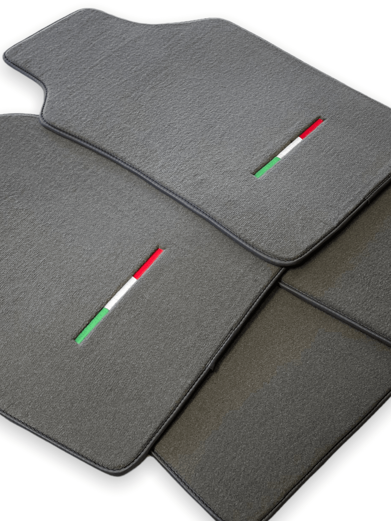 Floor Mats For Fiat 500 2008-2019 Gray Color - AutoWin