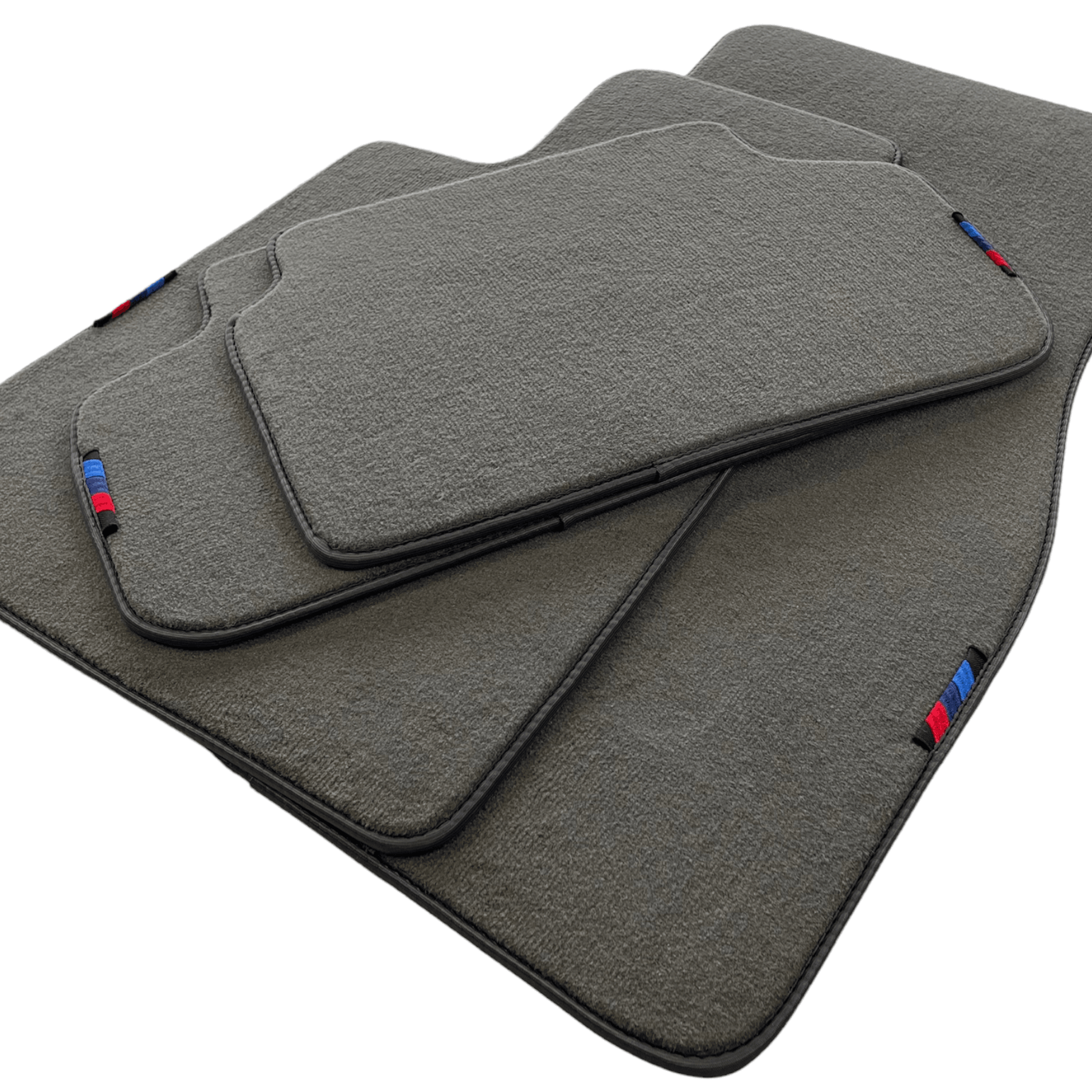Gray Floor Mats For BMW 5 Series E60 With M Package AutoWin Brand - AutoWin