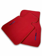 Red Floor Mats For BMW 3 Series E90 With M Package - AutoWin