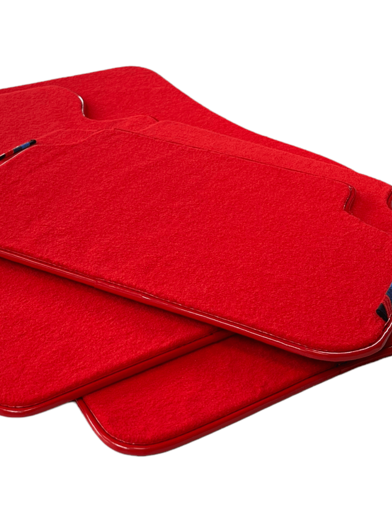 Red Floor Mats For BMW X5 Series E53 With M Package AutoWin Brand - AutoWin