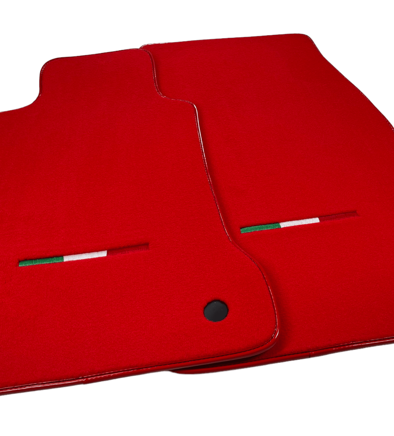 Red Floor Mats For Maserati Quattroporte IT Edition - AutoWin