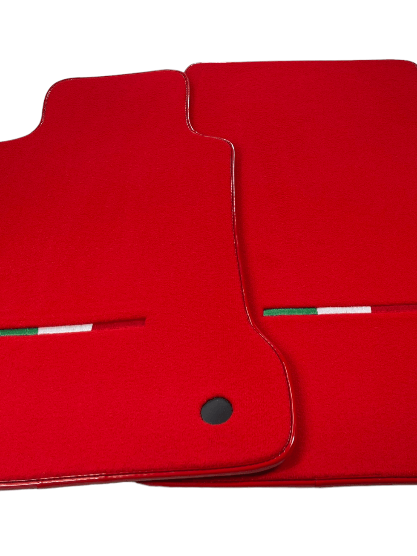 Red Floor Mats For Maserati Quattroporte IT Edition - AutoWin