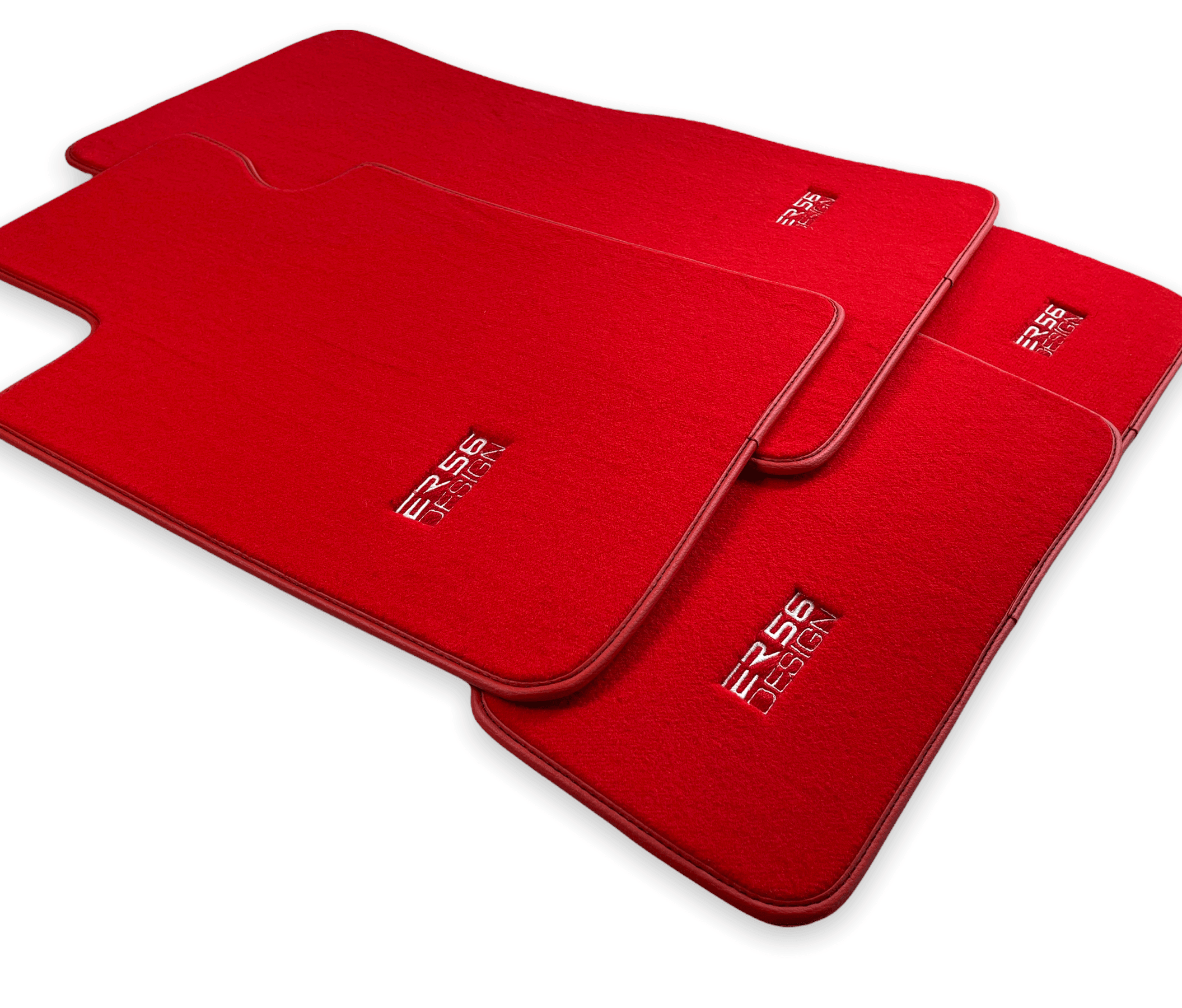 Red Mats For BMW 2 Series F23 Convertible - ER56 Design Brand - AutoWin