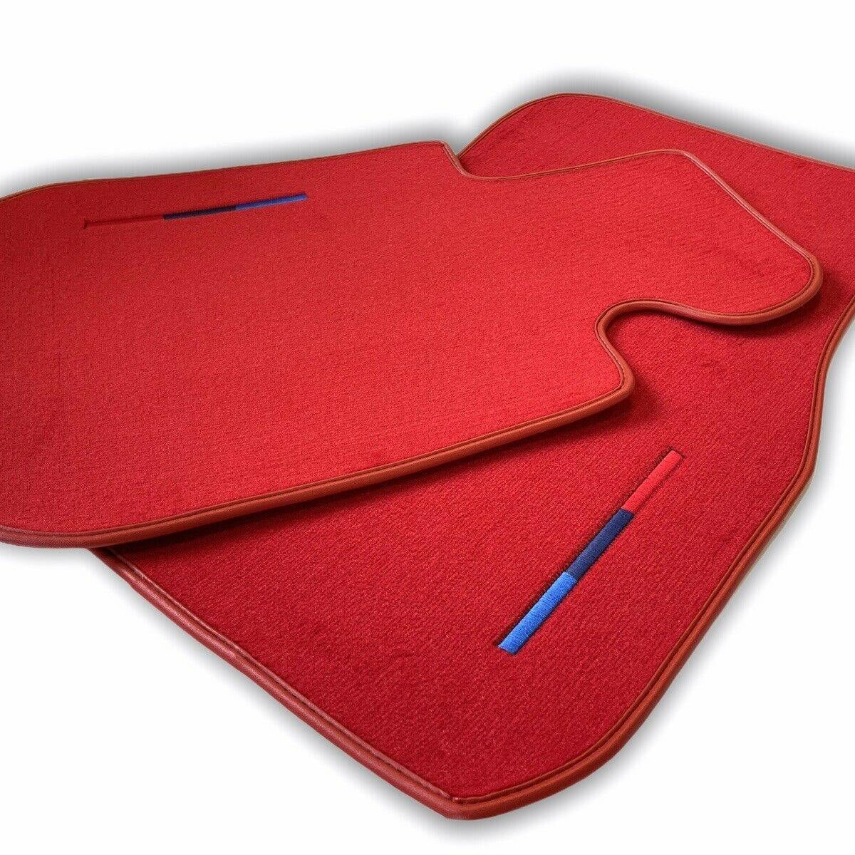 Red Mats For BMW M6 E64 Convertible With M Package - AutoWin