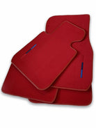 Red Mats For BMW X5M F95 SUV With M Package - AutoWin